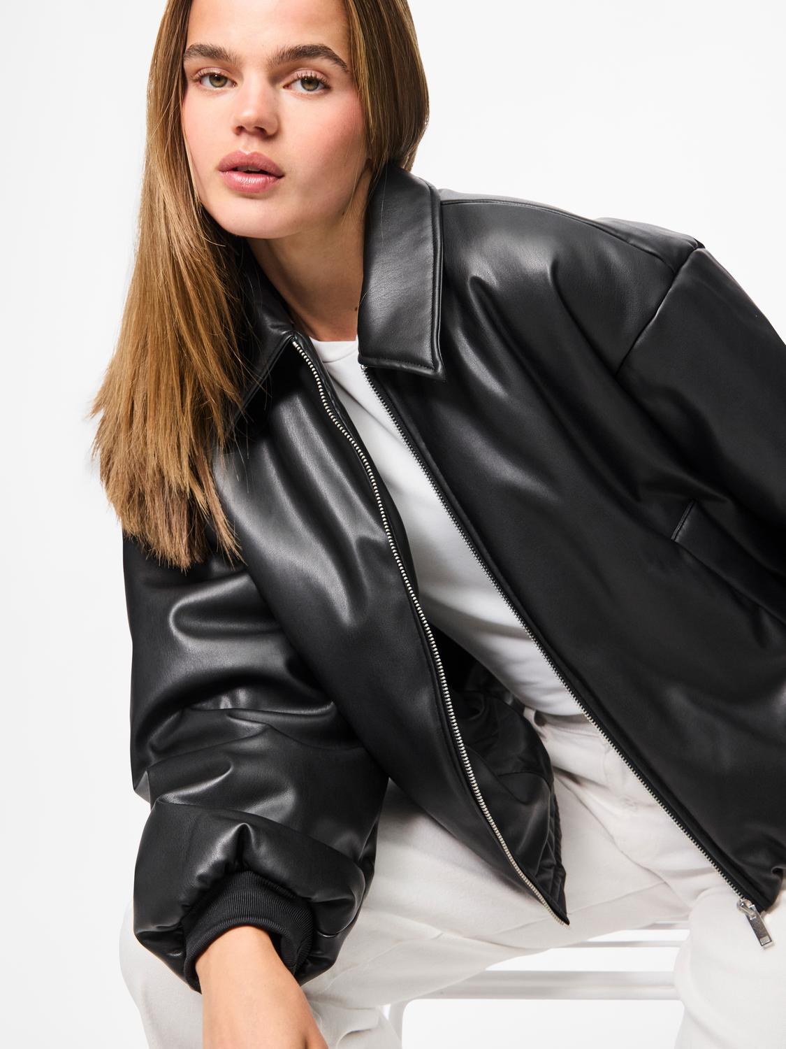 PCLARA Otw Bomber - Black - VERO MODA & VILA Bergvik